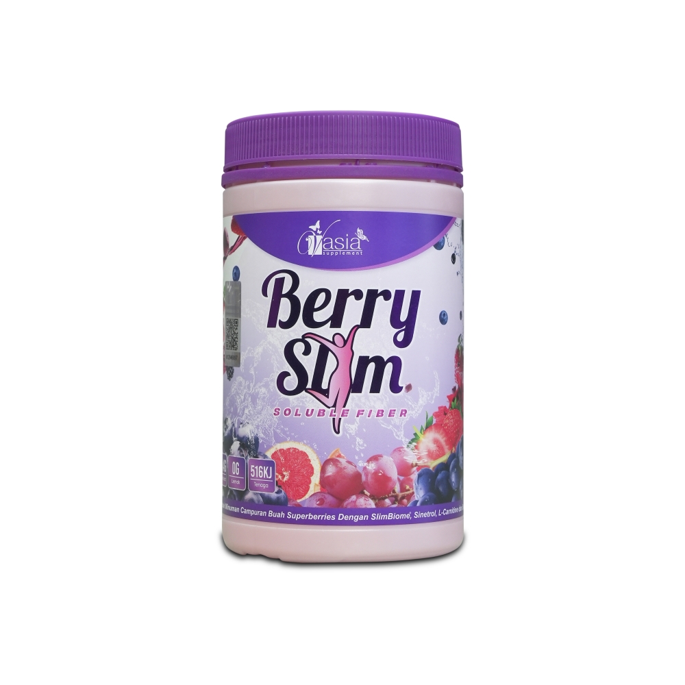 BERRY SLYM - Minuman Diet Tanpa Kolagen