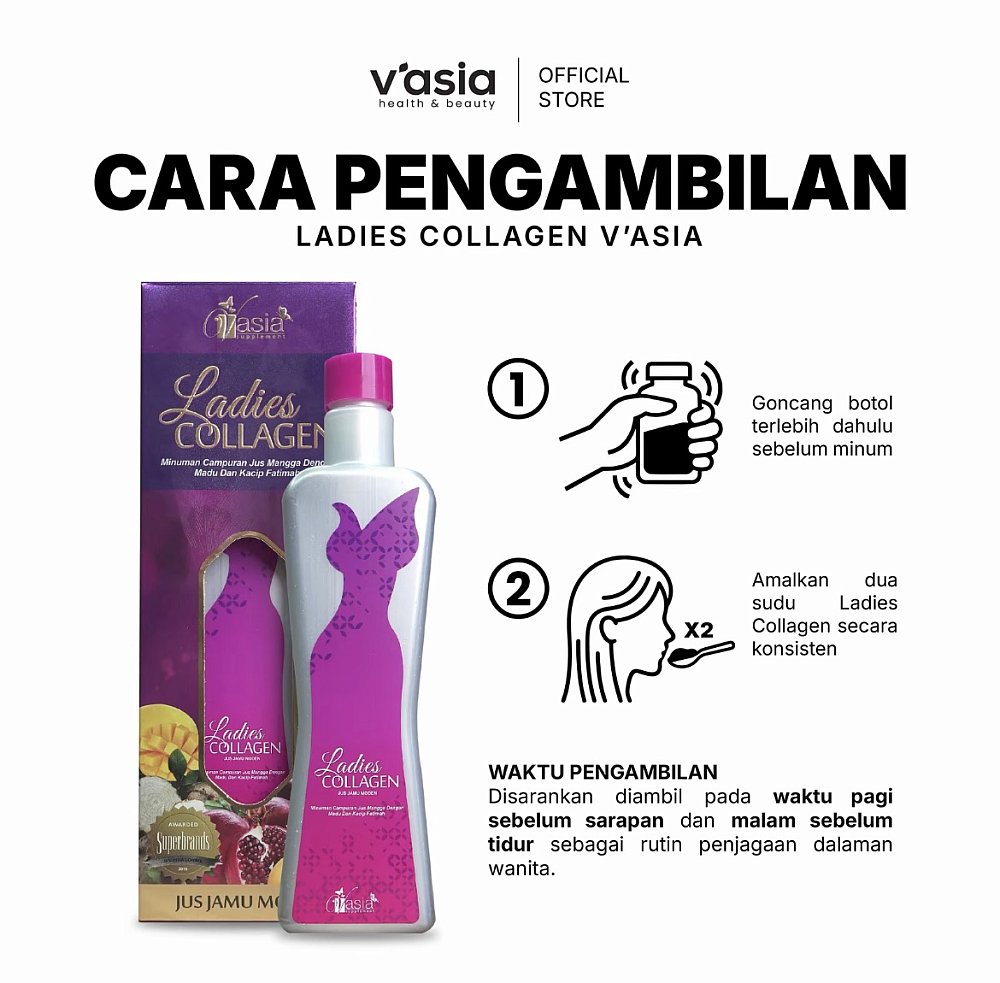LADIES COLLAGEN BOTOL