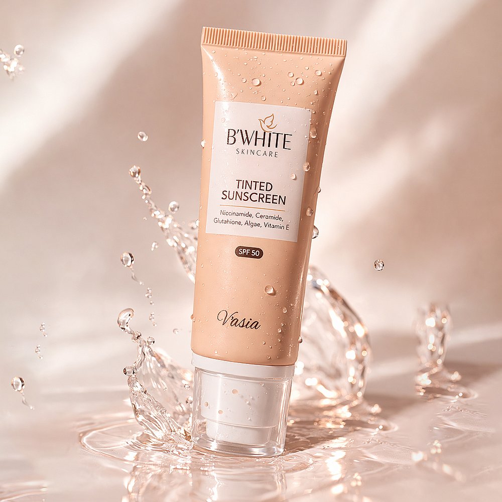 B'WHITE TINTED SUNSCREEN