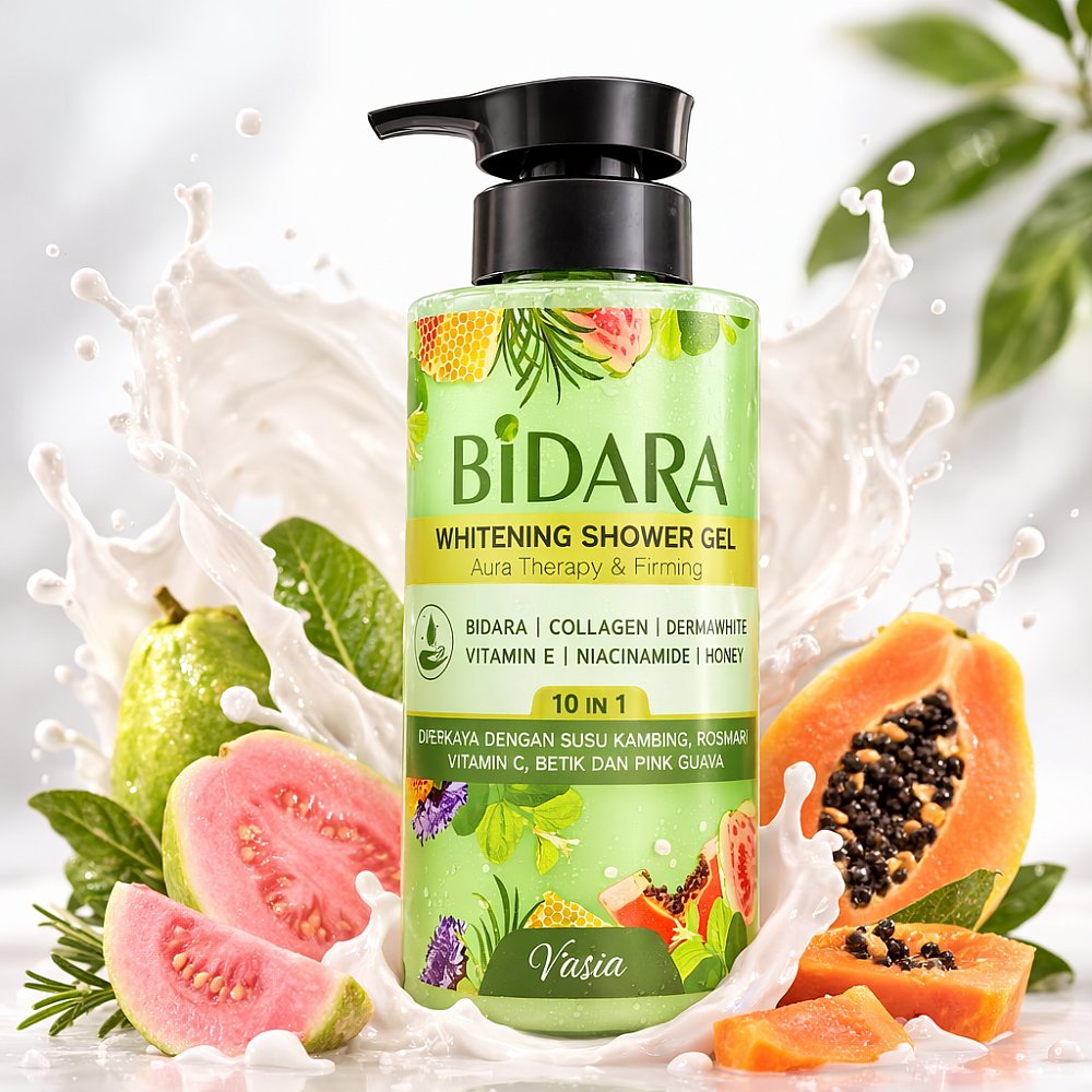BIDARA WHITENING SHOWER GEL - Gel Mandian Pencerah Badan
