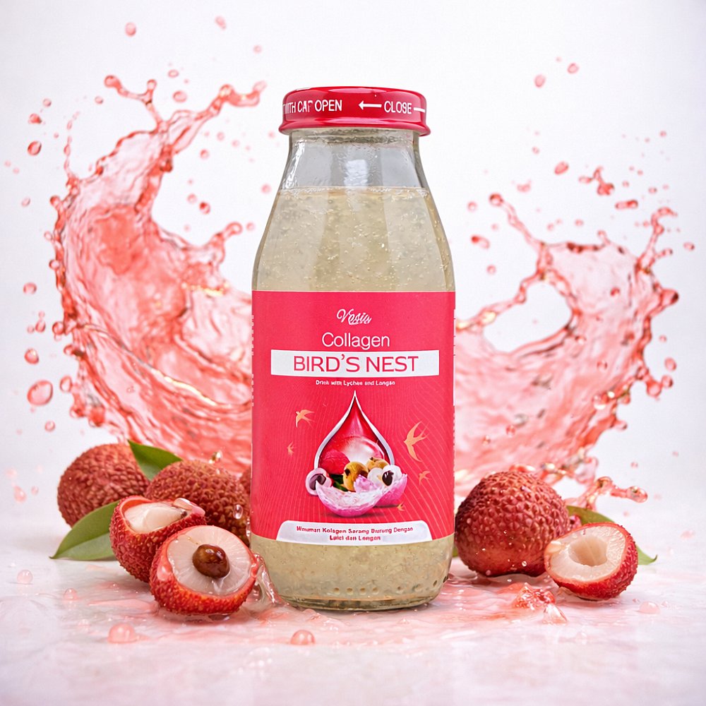 COLLAGEN BIRD'S NEST WITH LYCHEE & LONGAN