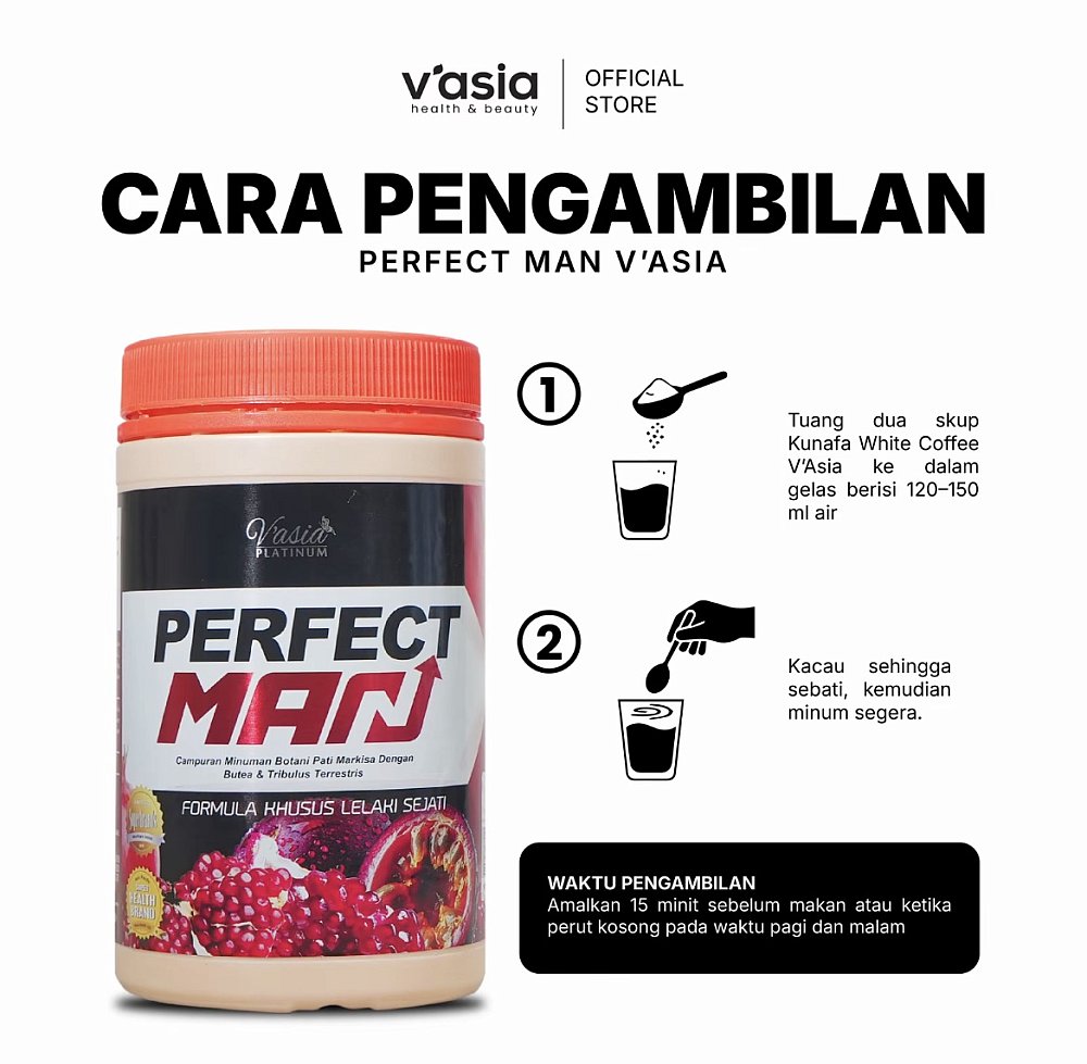 PERFECT MAN - Formulasi Lelaki Maskulin Cergas & Bertenaga