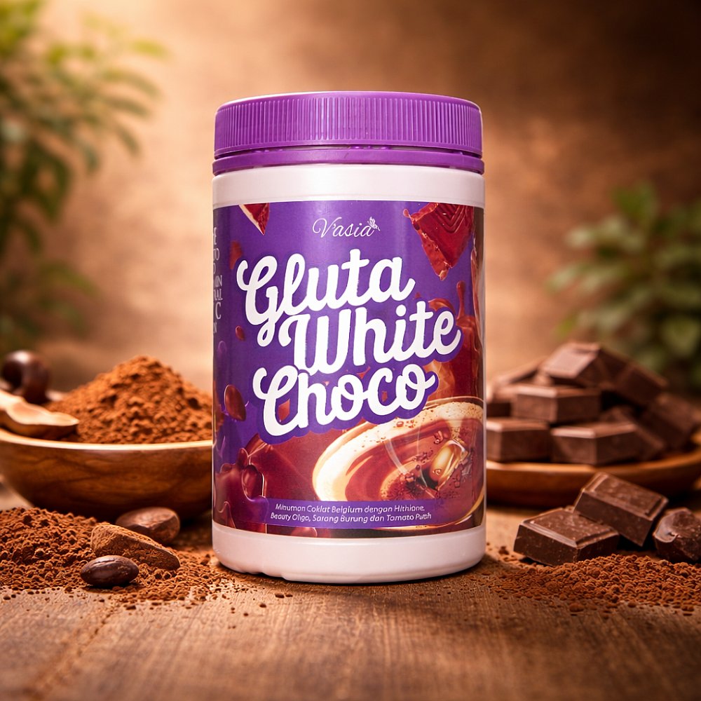 GLUTA WHITE CHOCO - Tanpa Kolagen