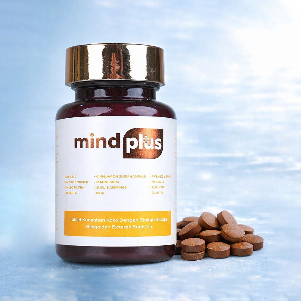 MIND PLUS - TABLET KUNYAHAN KOKO