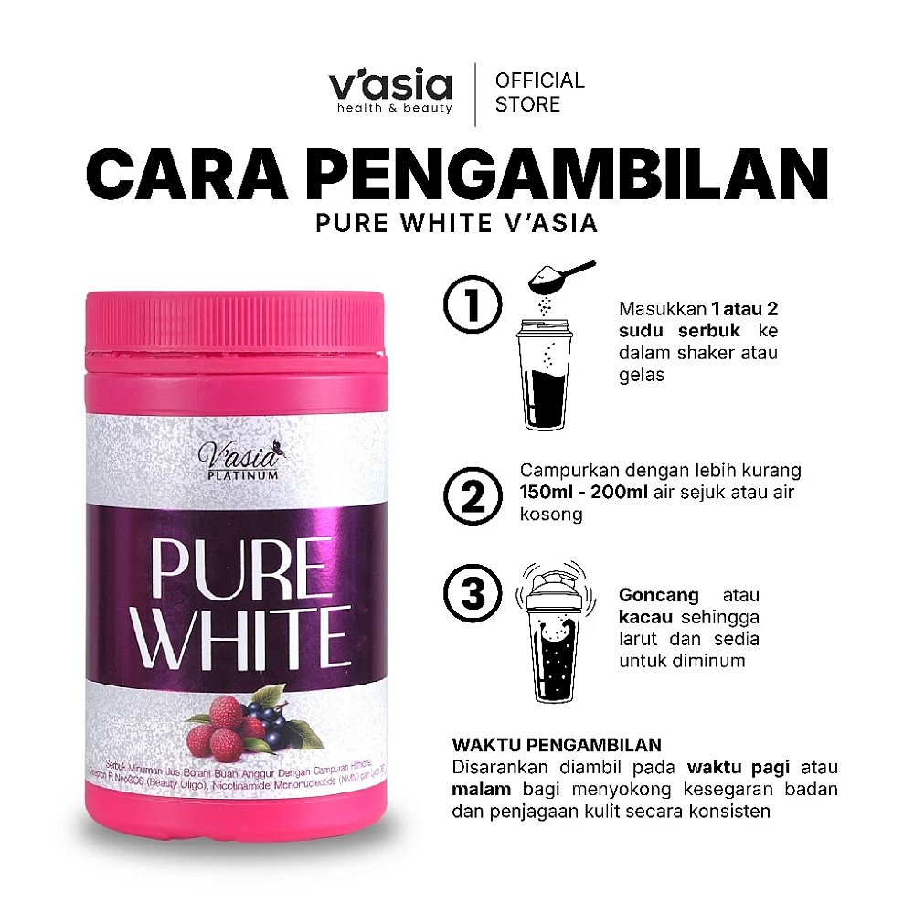 PURE WHITE - Tanpa Kolagen
