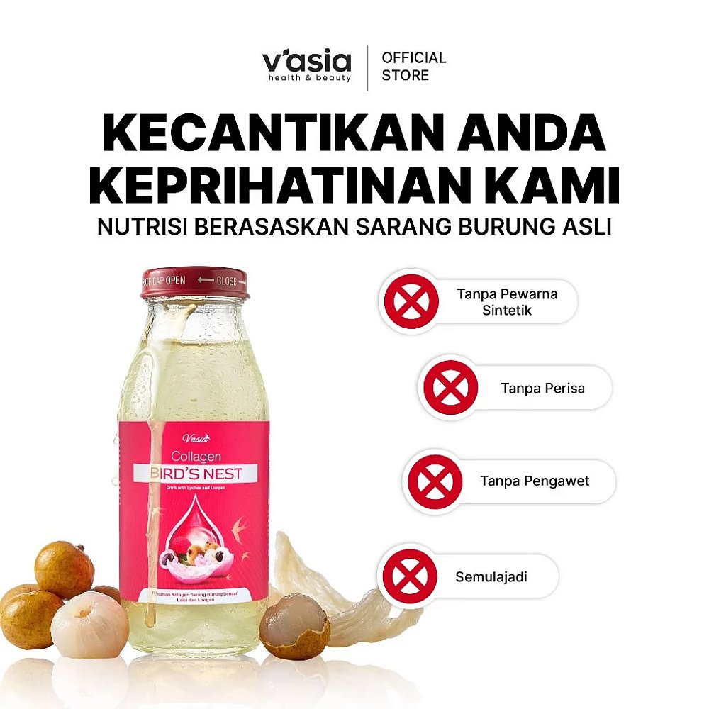 COLLAGEN BIRD'S NEST WITH LYCHEE & LONGAN