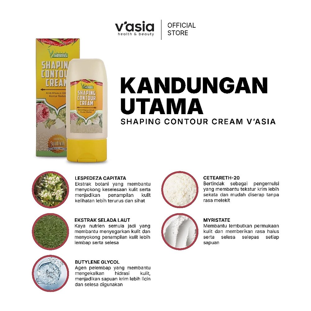 SHAPING CONTOUR CREAM - Set Bersalin Herba Bonda