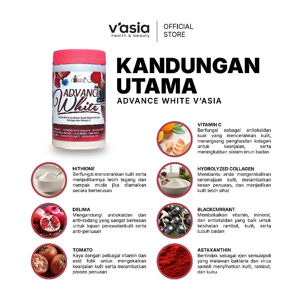 ADVANCE WHITE -  Minuman Pencerahan