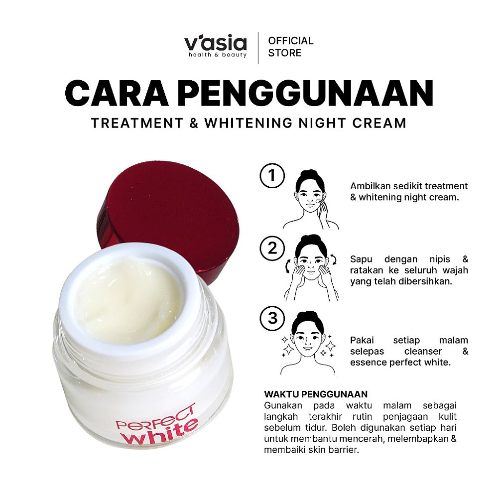 PERFECT WHITE - TREATMENT & WHITENING NIGHT CREAM