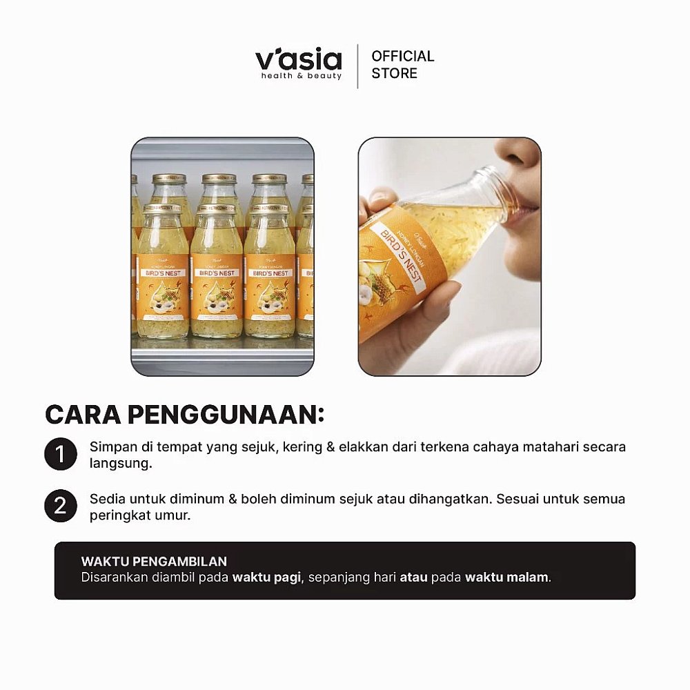 BIRD'S NEST HONEY LONGAN WITH INULIN AND CHIA SEED