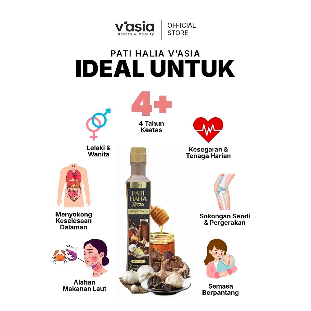 PATI HALIA XTRA - Buang Angin & Baik Untuk Tiga Serangkai