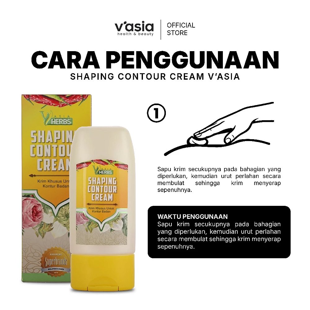 SHAPING CONTOUR CREAM - Set Bersalin Herba Bonda