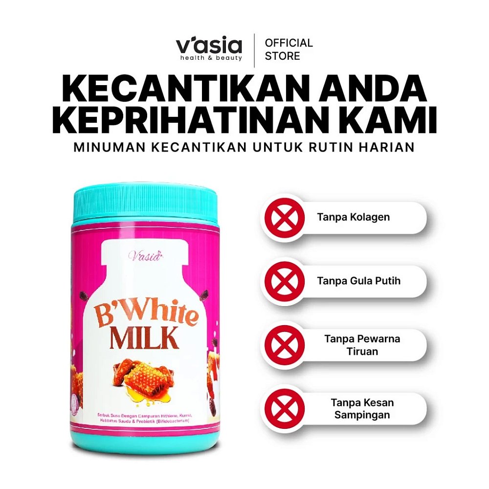 B'WHITE MILK - Tanpa Kolagen