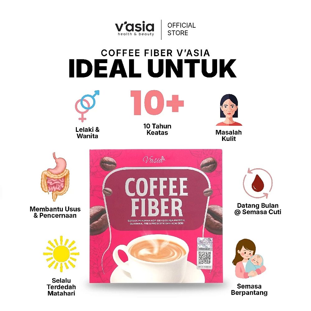 COFFEE FIBER - Menahan Rasa Lapar