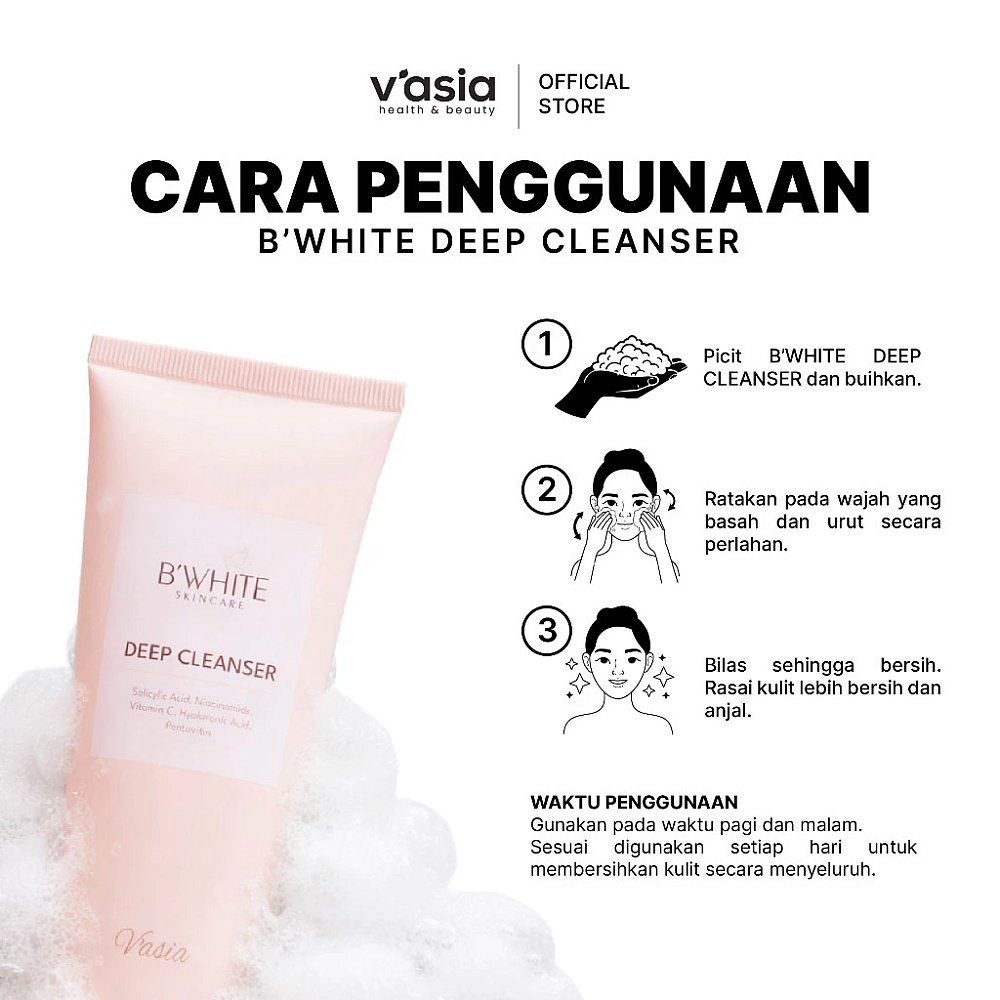 B'WHITE DEEP CLEANSER