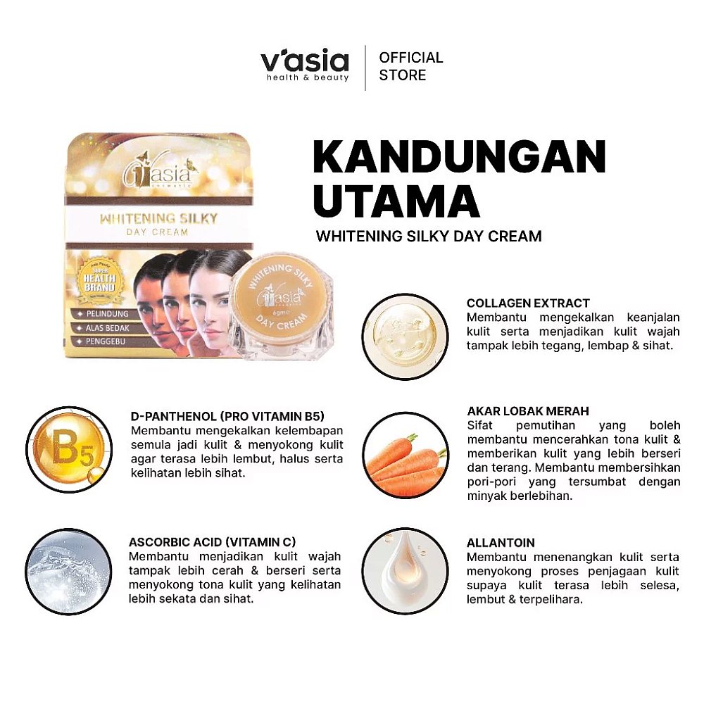 WHITENING SILKY DAY CREAM