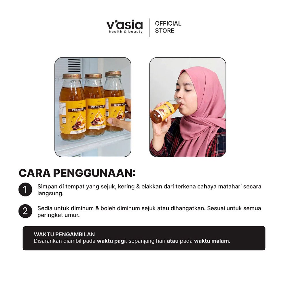 COLLAGEN BIRD'S NEST DRINK WITH HONEY DATES & HABBATUS SAUDA
