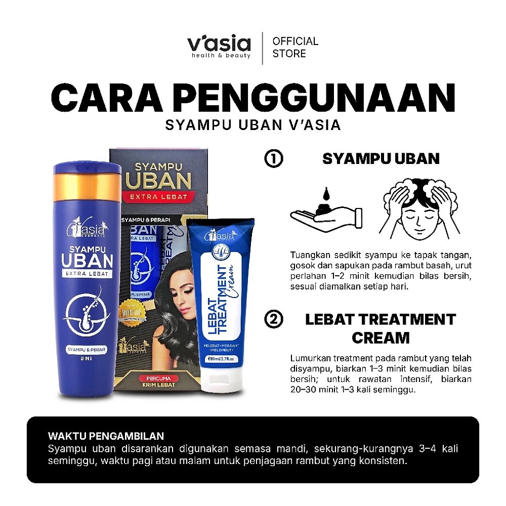 SYAMPU UBAN EXTRA LEBAT - Lebat Bersinar Tanpa Uban