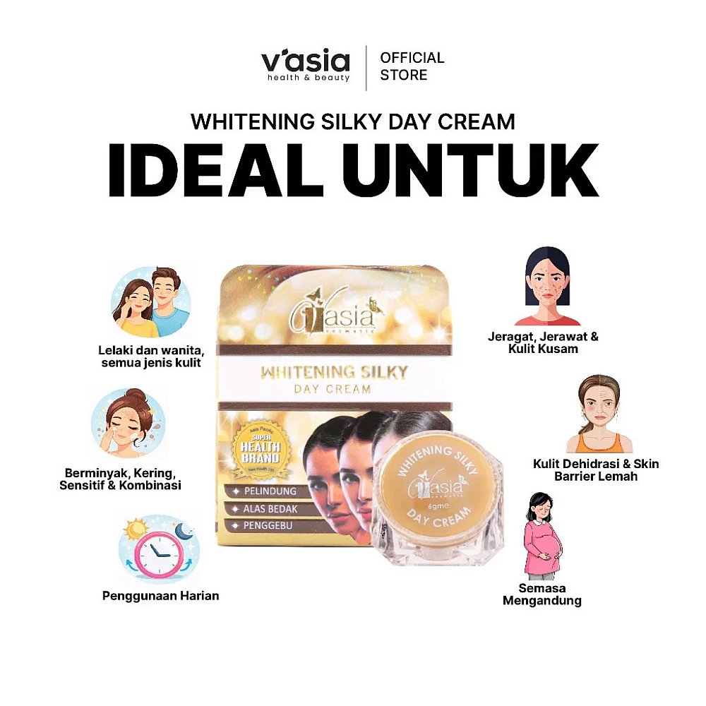 WHITENING SILKY DAY CREAM