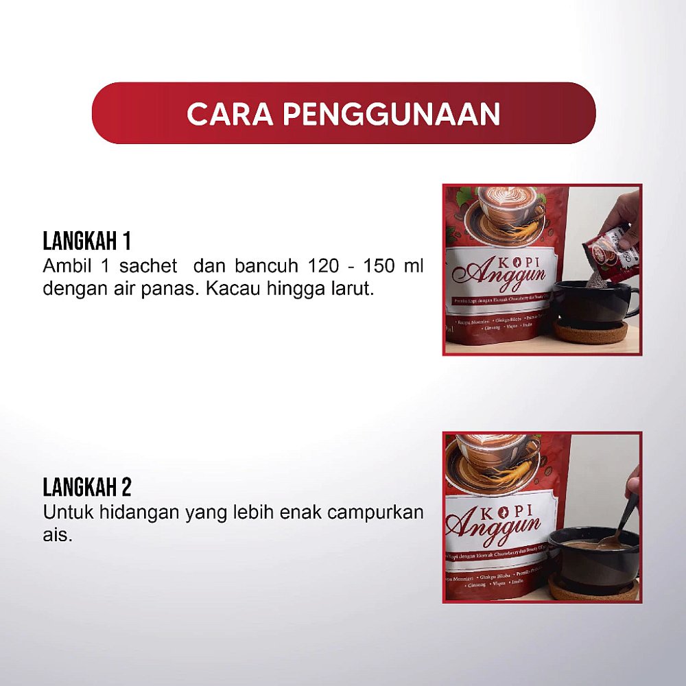 KOPI ANGGUN - Kopi Kesihatan Wanita