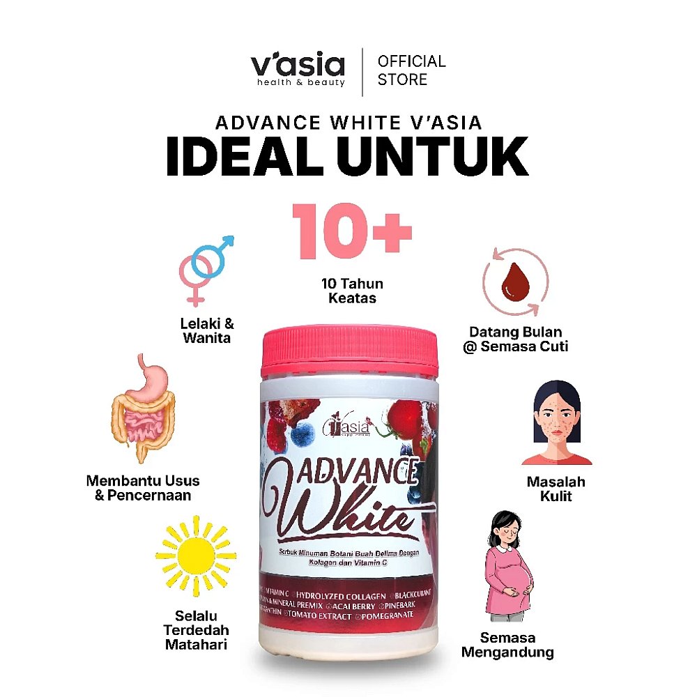 ADVANCE WHITE -  Minuman Pencerahan