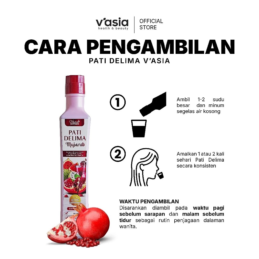 PATI DELIMA - Jus Kesihatan Makanan Sunnah