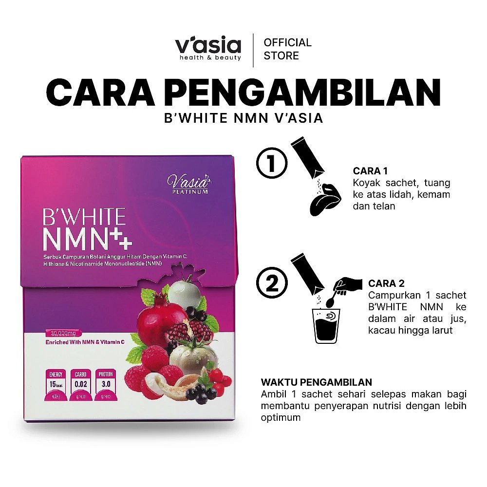 B WHITE NMN - Tanpa Kolagen