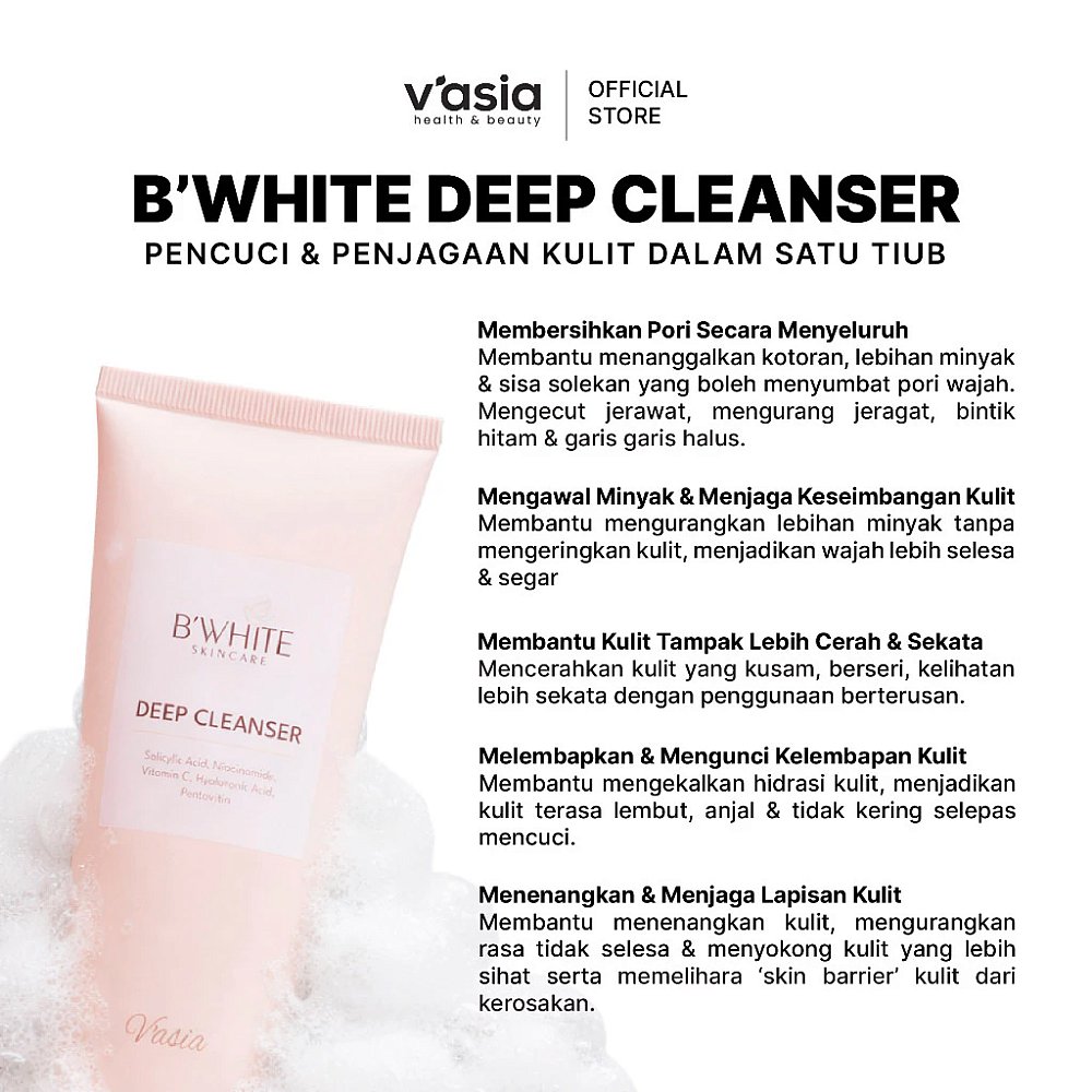 B'WHITE DEEP CLEANSER