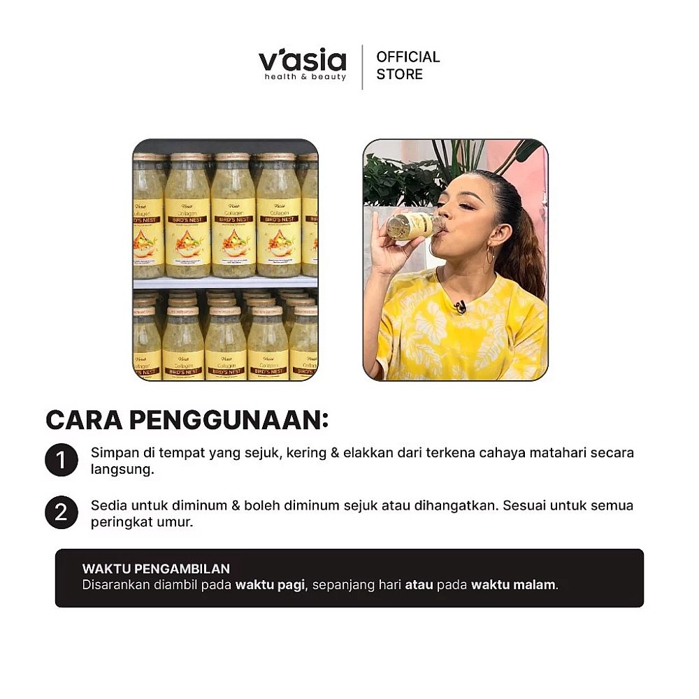 COLLAGEN BIRD'S NEST DRINK with HONEY & OSMANTHUS