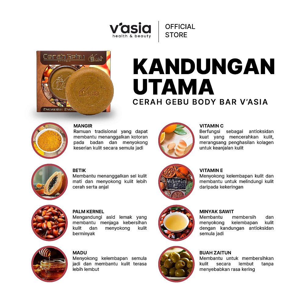 CERAH GEBU BODY BAR