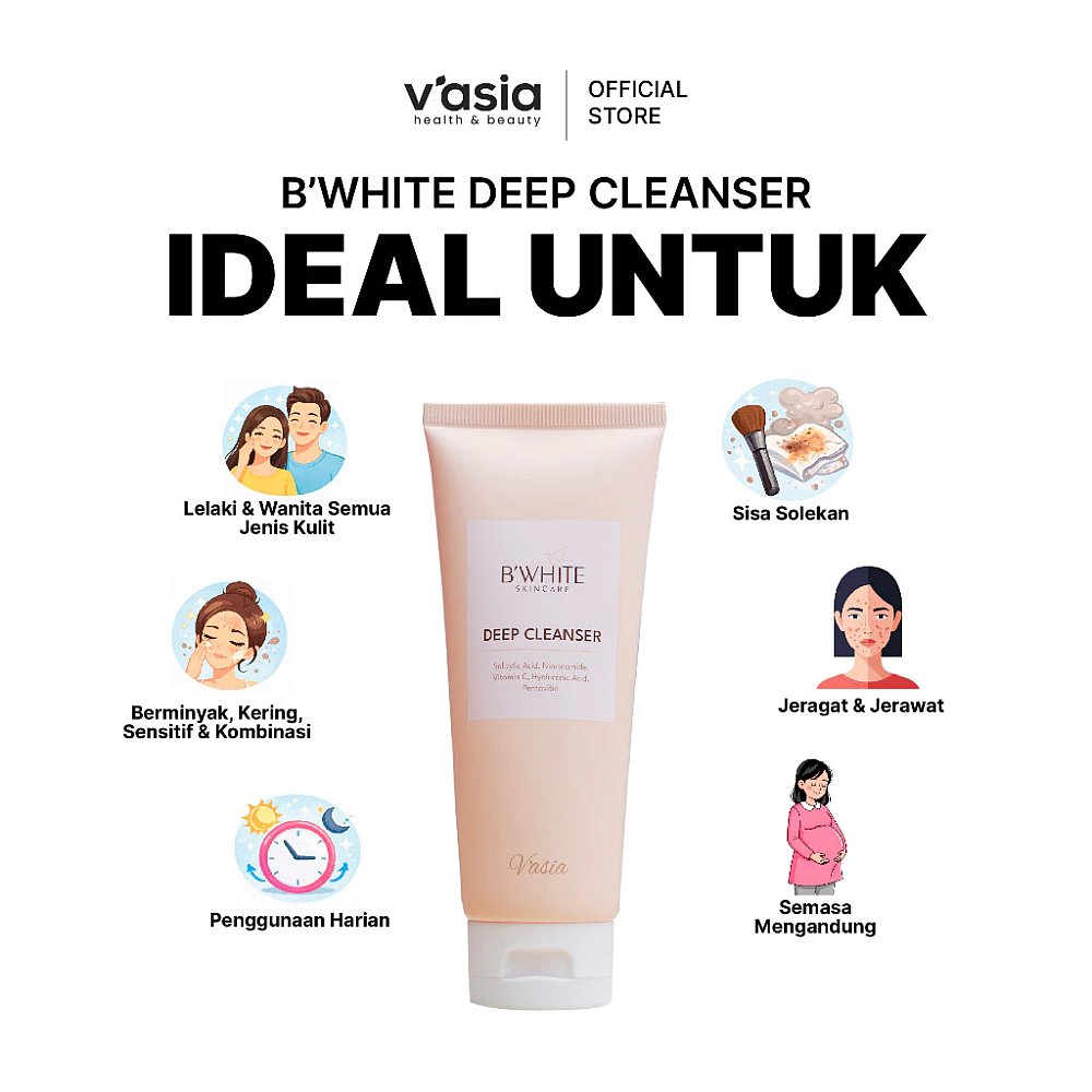 B'WHITE DEEP CLEANSER