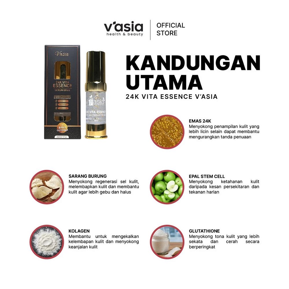 24K VITA ESSENCE - Kulit Cerah Anjal & Lembap