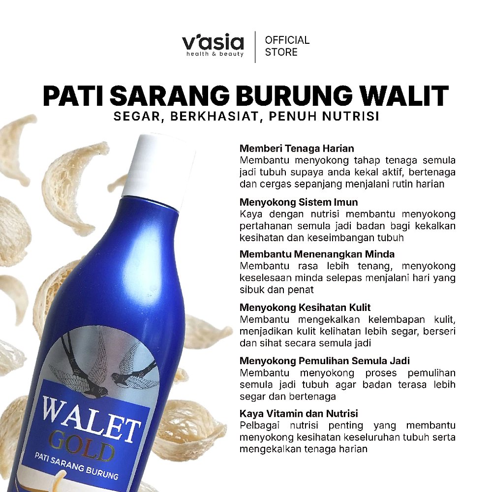 MINUMAN PATI SARANG BURUNG WALIT GOLD