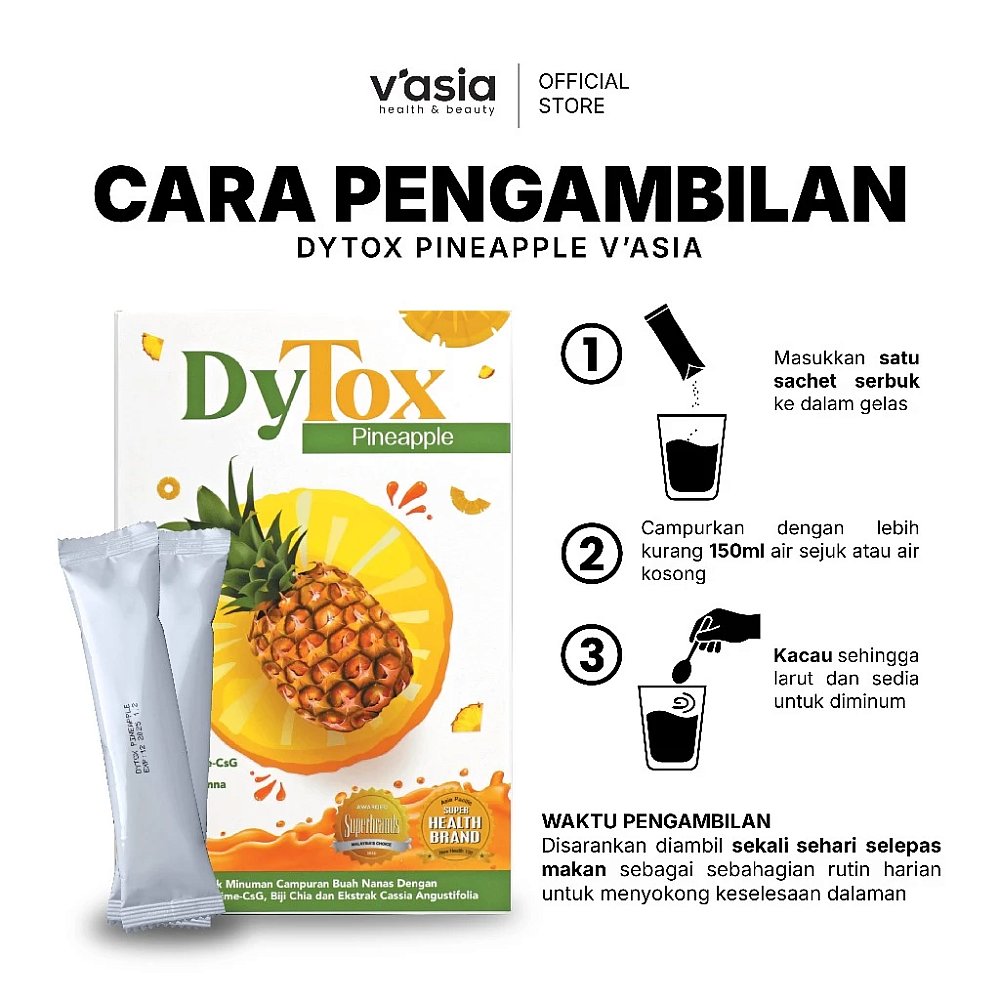 DYTOX PINEAPPLE - Langsing & Ramping