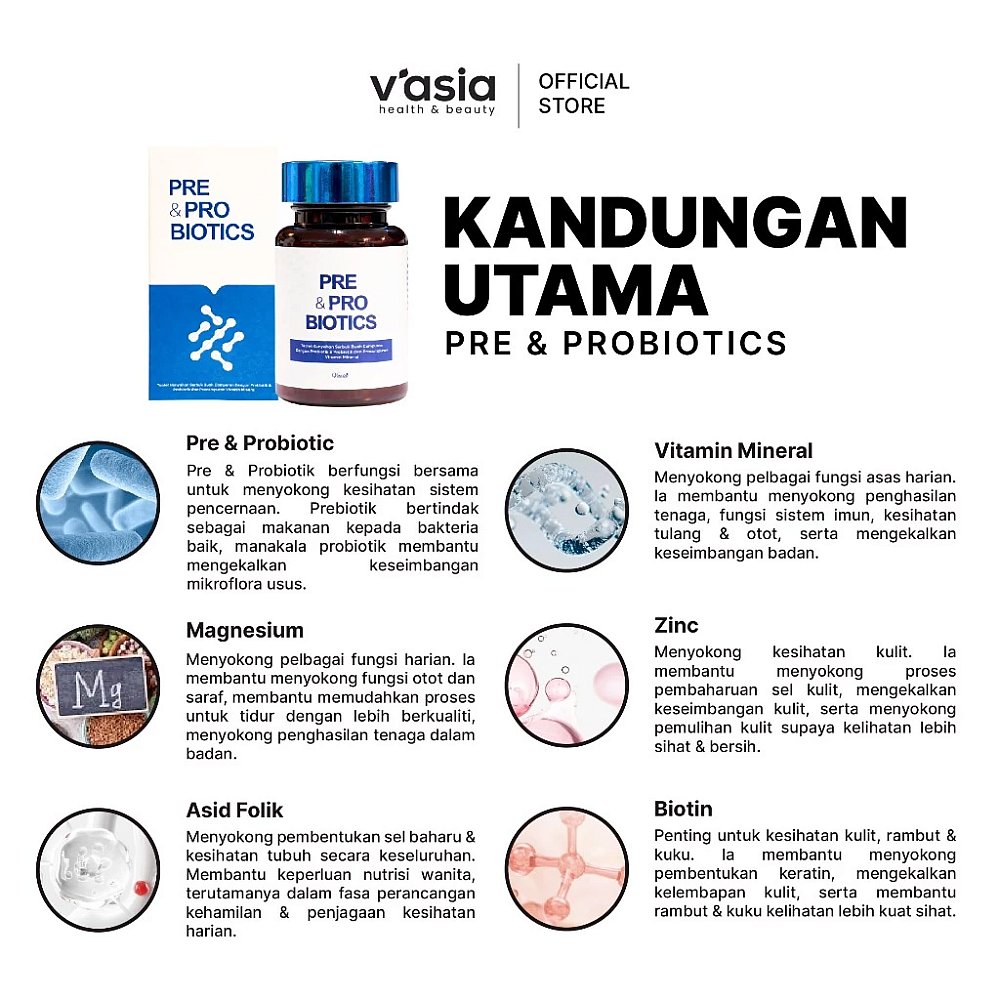 PRE & PROBIOTIC TABLET