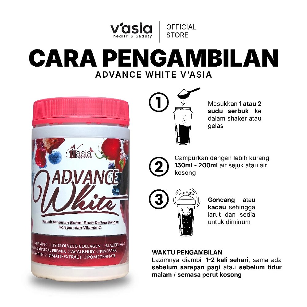 ADVANCE WHITE -  Minuman Pencerahan