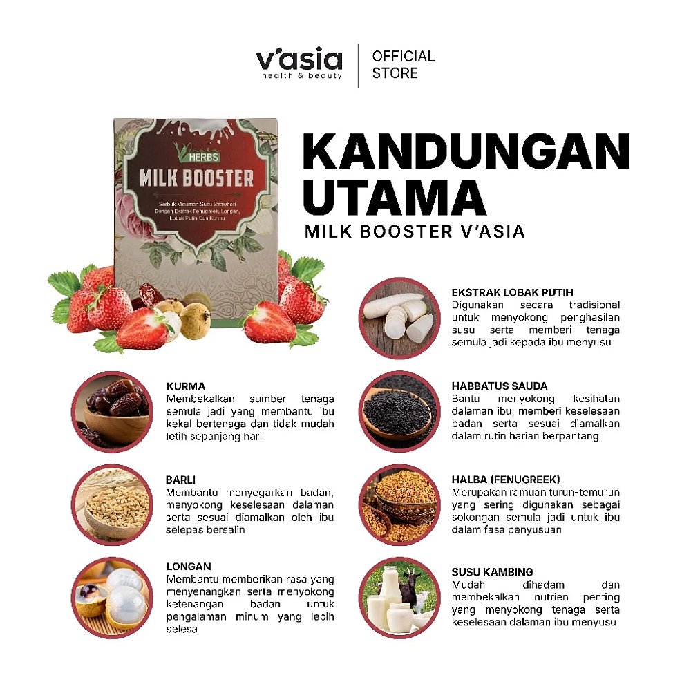 MILK BOOSTER - Set Bersalin Herba Bonda