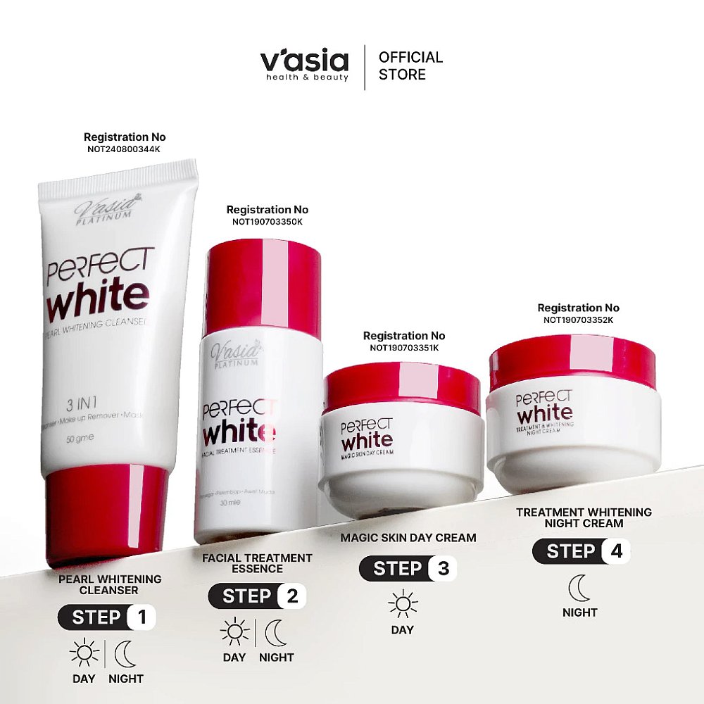 SET PERFECT WHITE 4 IN 1