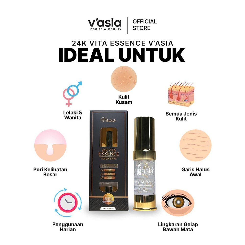 24K VITA ESSENCE - Kulit Cerah Anjal & Lembap