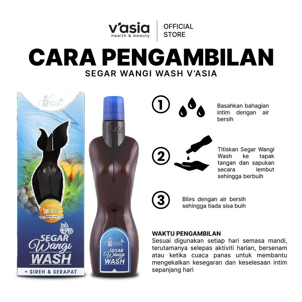 SEGAR WANGI WASH - Herba Asli