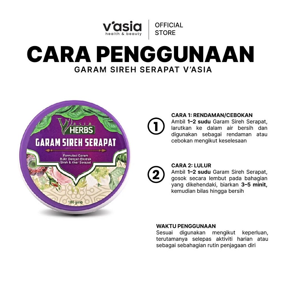 GARAM SIREH SERAPAT -  Set Bersalin Herba Bonda