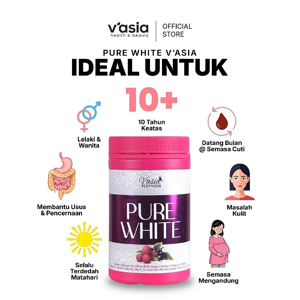 PURE WHITE - Tanpa Kolagen