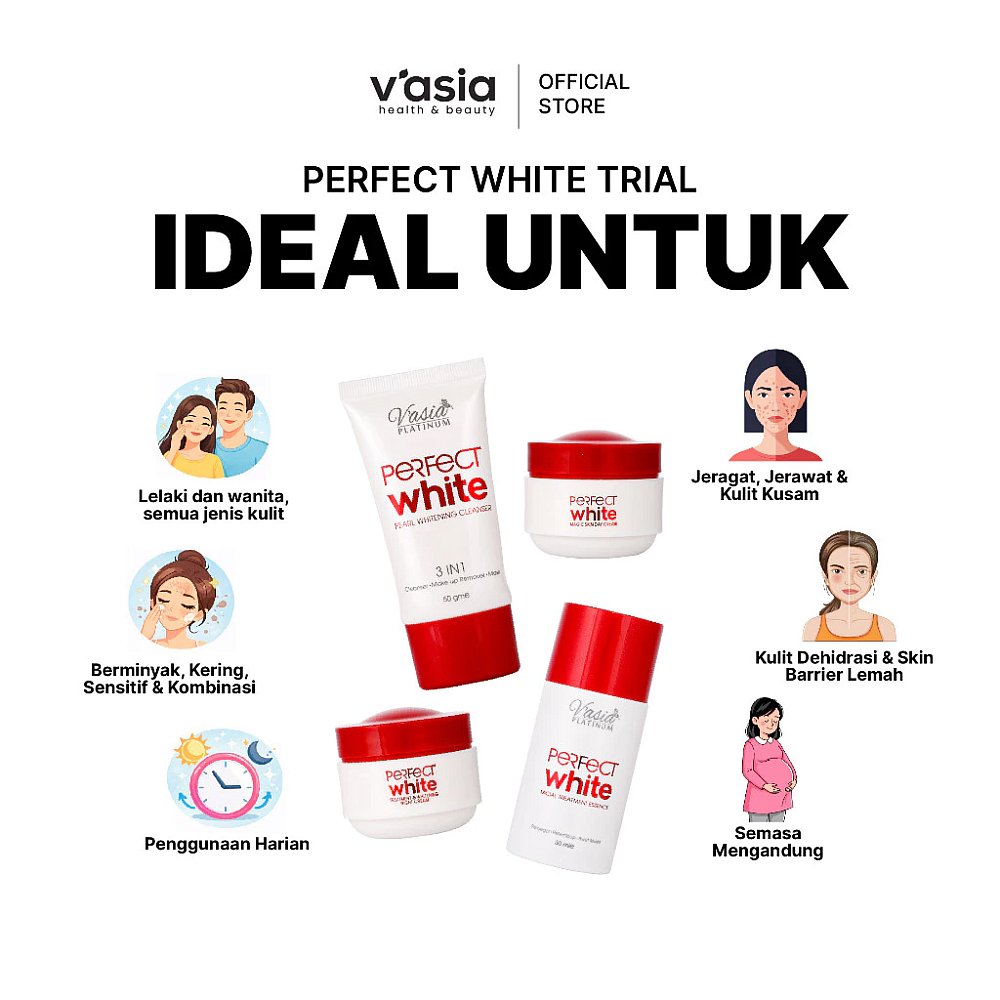 SET PERFECT WHITE 4 IN 1