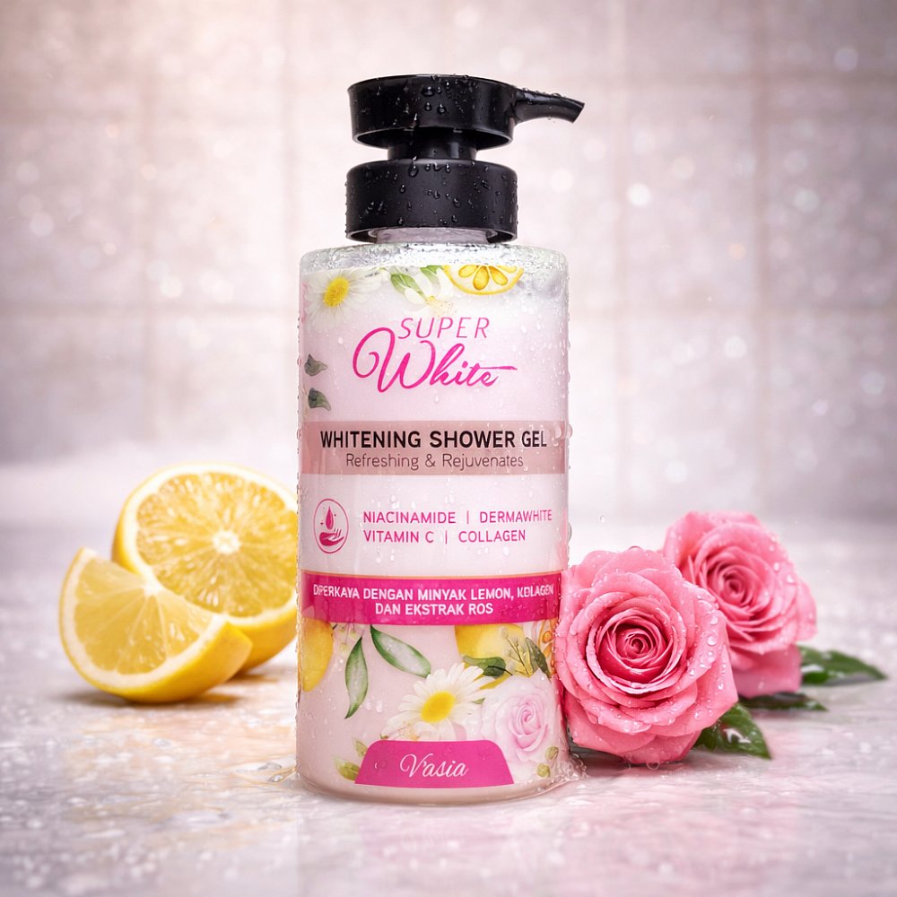 WHITENING SHOWER GEL - Gel Mandian Pencerah Badan