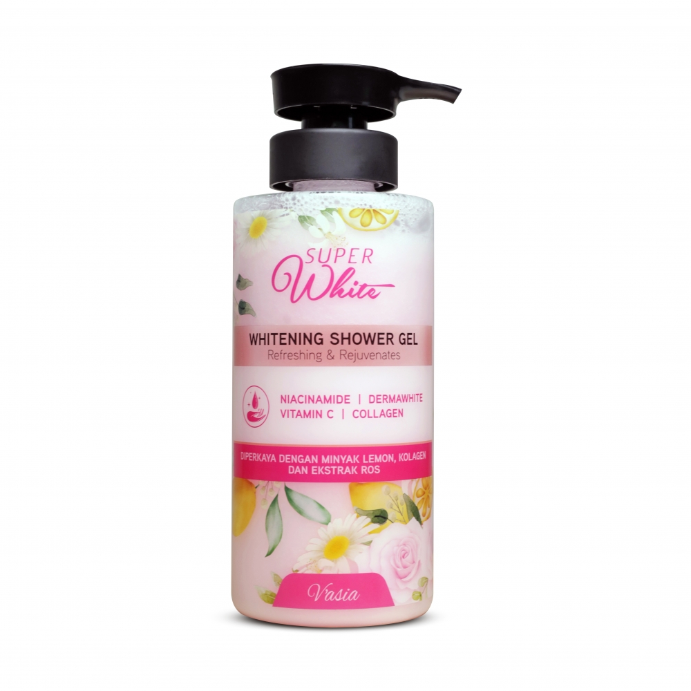 WHITENING SHOWER GEL - Gel Mandian Pencerah Badan WHITENING SHOWER GEL - Gel Mandian Pencerah Badan