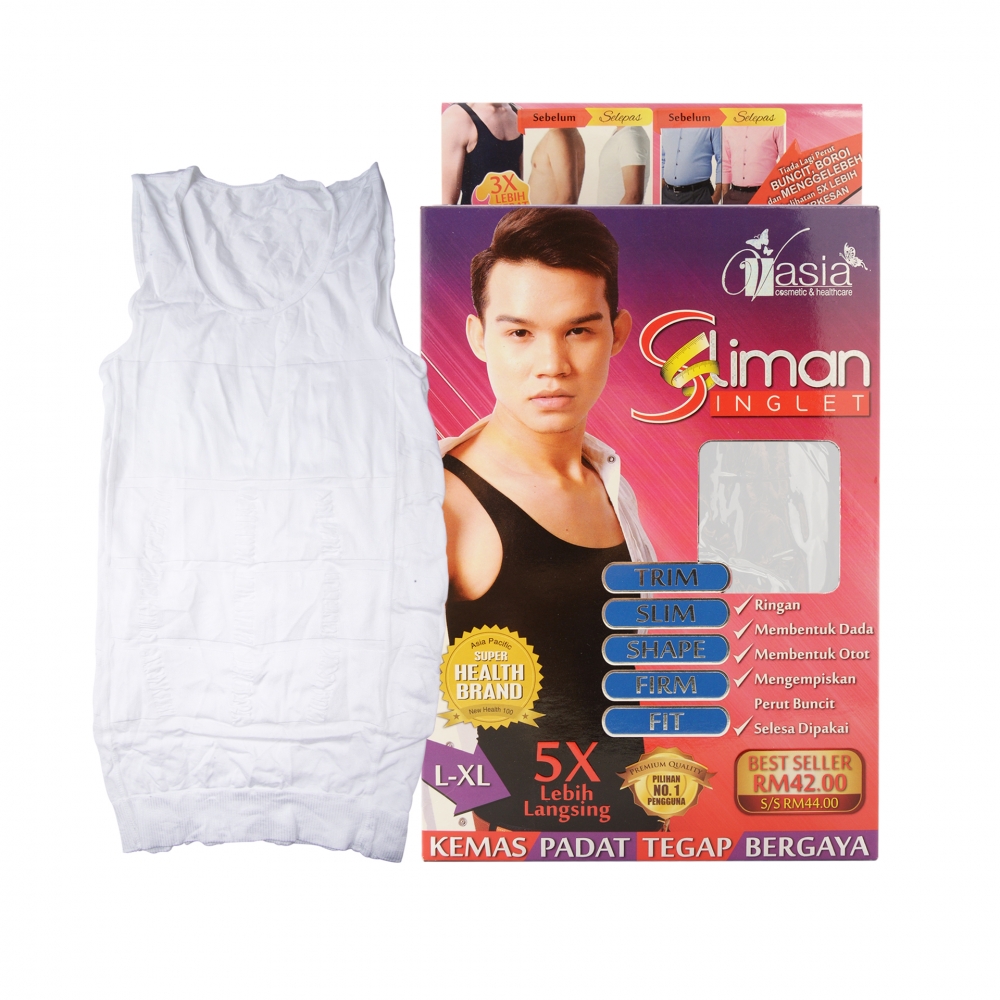 SLIMAN SINGLET - Putih