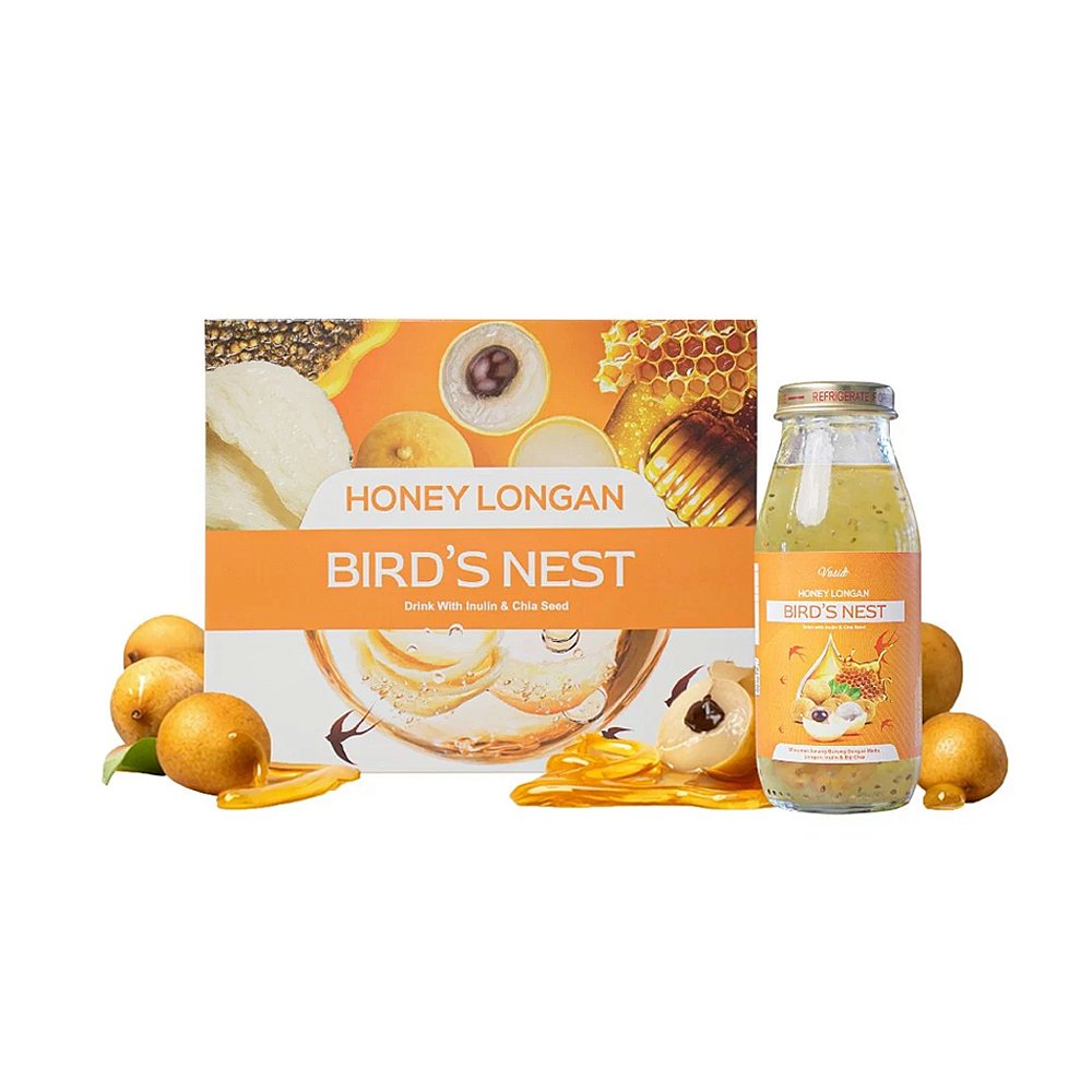 BIRD'S NEST HONEY LONGAN WITH INULIN AND CHIA SEED
